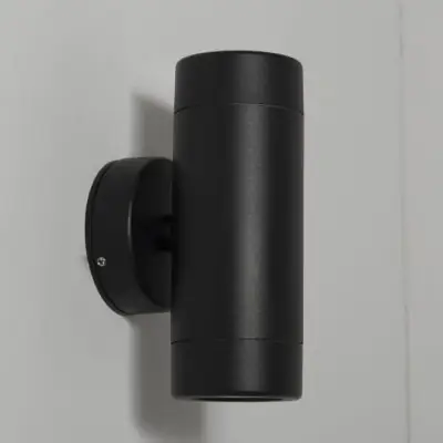KSR KSR1343 | Tulua GU10 Up and Down Wall Light, Black
