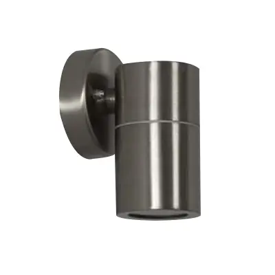 Read more on KSR KSR1356 | Luso 35W GU10 IP44 Single Wall Light, Stainless Steel
