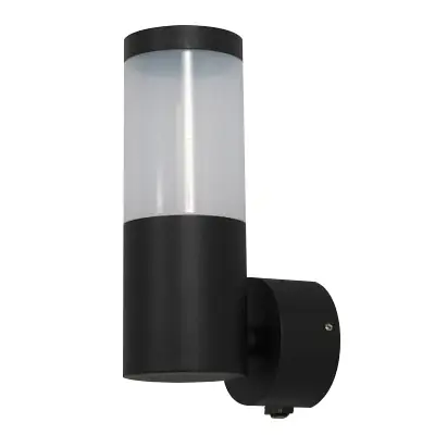 Read more on KSR KSR1387 | Bari 5W 3000K IP54 LED Single Wall Light with Photocell, Black