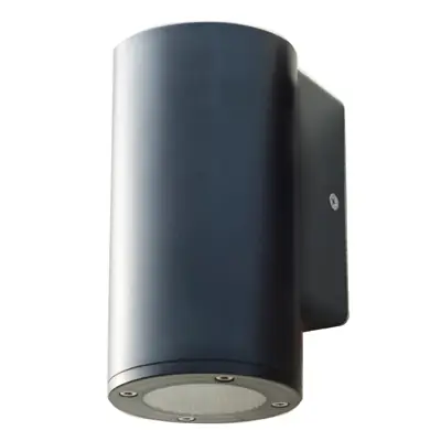 Read more on KSR KSR1500BLK | Norcia 9W GU10 IP65 LED Round Single Wall Light, Black