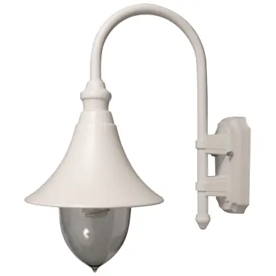 Read more on KSR KSR3300WHT | Lampara 23W E27 IP44 Downward Wall Lantern, White