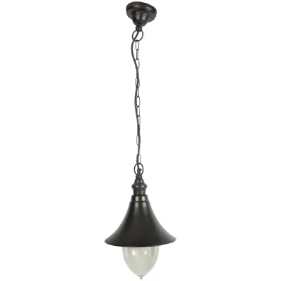 Read more on KSR KSR3301BLK | Lampara 23W E27 IP44 Hanging Ceiling Lantern, Black