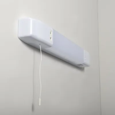 KSR KSR6175WH | Shaver Light Estela LED 8w 4000K 560lm IP20 c/w Shaver Socket, White