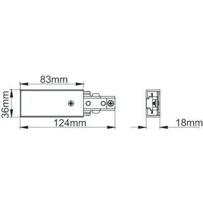KSR KSR6506WH | Escala Pro Live End, White
