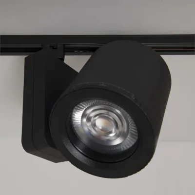 42541-2 KSR KSR6534BLK | LED Track Light Escala Pro 46w 3000K w/ Adjustable Beam, Black