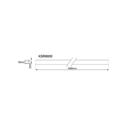 KSR KSR6600WH | Mag-Trac 1m track White