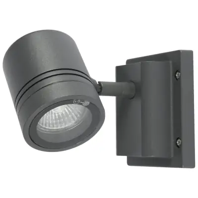 Read more on KSR KSR7108 | Sevas 50W GU10 IP55 LED Single Wall Light, Anthracite