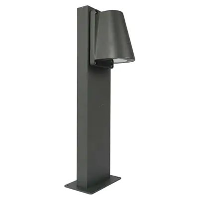 Read more on KSR KSR7147 | Boss 500mm 50W GU10 IP44 Bollard Light, Anthracite
