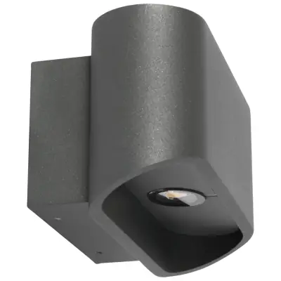 Read more on KSR KSR7150 | Orsay 9W 3000K 688lm IP55 LED Down Wall Light, Anthracite