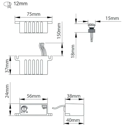 KSR KSR8407 | Photocell Senor IP54