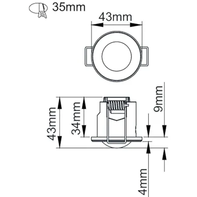 45406-2 KSR KSR8408 | Daylight Harvesting Dimming Sensor IP20 360° Detection