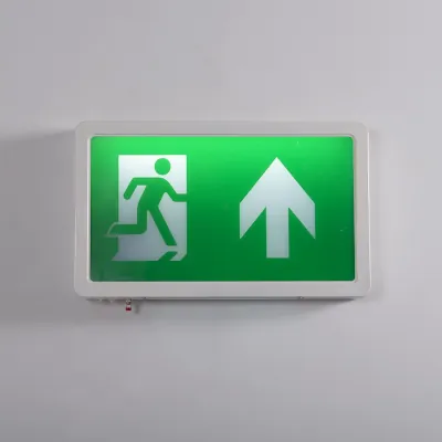 KSR KSR98102 | Emergency Exit Light Navara LED 5w 6000K c/w Self-Test Emergency & Up Arrow Legend