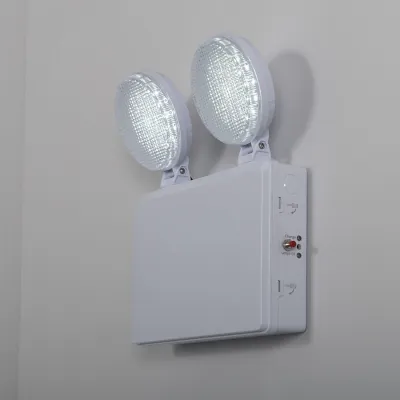 KSR KSR98103 | Twin Spot Emergency Light Navara LED 2x1.5w 6000K c/w Self-Test Emergency