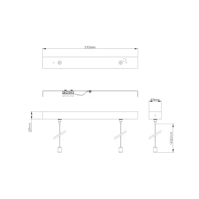 39297-4 KSR KSR98104 | Navara Self Test Emergency 4 in 1 Light