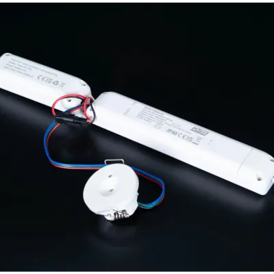 39298-2 KSR KSR98105 | V2 Tresco Emergency LED IP20 Downlight With Colour Rims