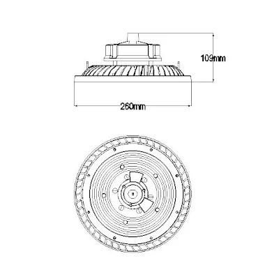 42342-2 KSR KSR98200 | High Bay Light LED Navara HBX 60/80/100w 4000K IP65