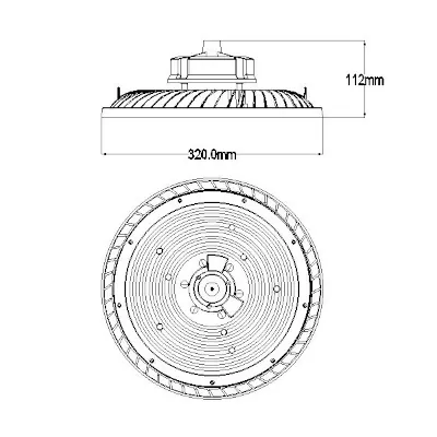 42344-2 KSR KSR98202 | High Bay Light LED Navara HBX 120/160/200w 4000K IP65