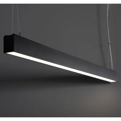 Read more on KSR KSR98250 | LED Pendant Light Lalinea X4 20w/32w 3CCT IP20 4ft, Black