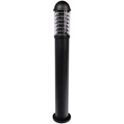 KSR KSR9912BLK | Coria 1000mm 46W E27 IP65 Bollard, Black