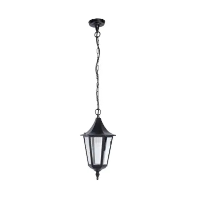 Read more on KSR KSR9962BLK | Coria Grande 23W E27 IP44 6 Sided Hanging Ceiling Lantern, Black