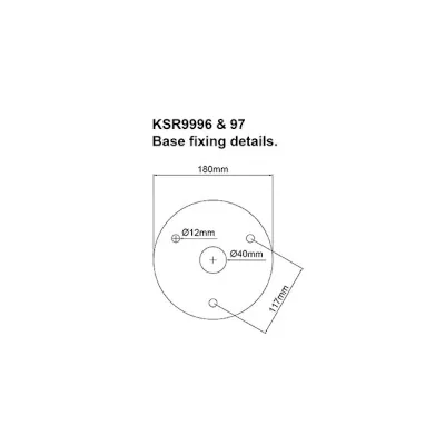 42702-2 KSR KSR9996 | LED Bollard Coriano 750mm Multi Wattage 3CCT IP65