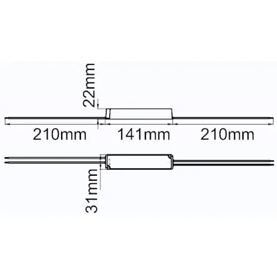 KSR KSRDL280 | Constant Current LED Driver 12w 12-17v 700mA IP67