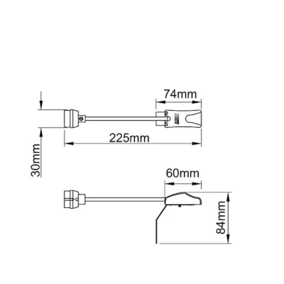 45264-2 KSR KSRDL402 | GU10 Lampholder Qr Pro IP20 w/ Push Fit Terminal Connector Block