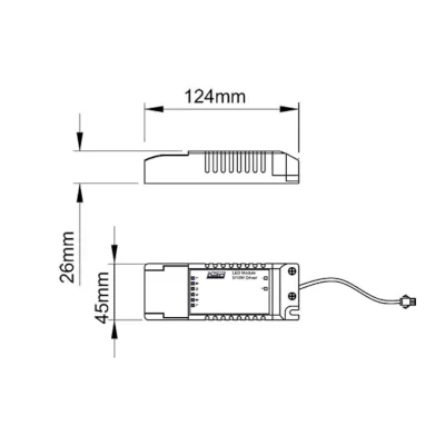 KSR KSRDL406 | Dimmable LED Driver Qr Pro for KSRDL403-405 5w module