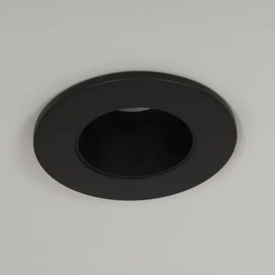 KSR KSRDL430 | Downlight Bezel Qr Pro IP20, Black w/ Black Baffle