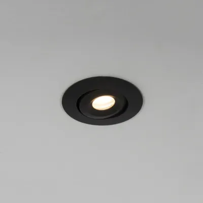 Read more on KSR KSRDL468 | LED Recessed Downlight Mimas Mini Tiltable 3w 3000K 107lm IP65, Black