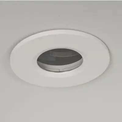 22585-3 KSR KSRFRD404 | Firebreak QR GU10 IP65 Fire Rated Detachable Bezel, White