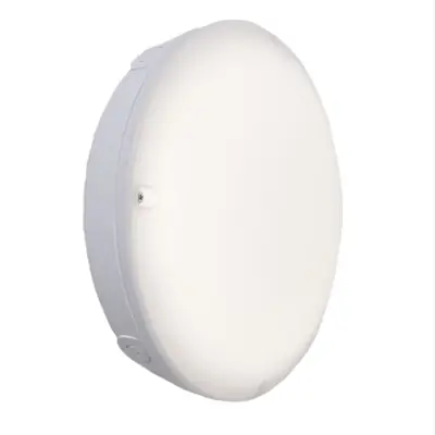 38129-2 KSR KSRSF333/STEM | Navara SF Select LED Multi Wattage & Triple CCT IP65 Bulkhead with Microwave Sensor & Self-Test Emergency