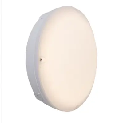 38129-3 KSR KSRSF333/STEM | Navara SF Select LED Multi Wattage & Triple CCT IP65 Bulkhead with Microwave Sensor & Self-Test Emergency