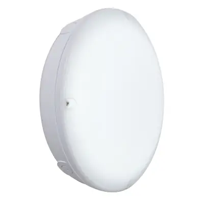 38129-4 KSR KSRSF333/STEM | Navara SF Select LED Multi Wattage & Triple CCT IP65 Bulkhead with Microwave Sensor & Self-Test Emergency