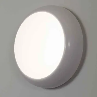 Read more on KSR KSRSF408 | LED Bulkhead Roma Mini Multi Wattage & CCT IP65 w/ Microwave Sensor, White