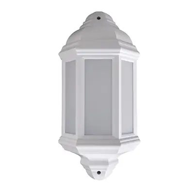 Read more on Robus RKE00740-01 | Kerry 7W 4000K IP44 LED Half Lantern, White