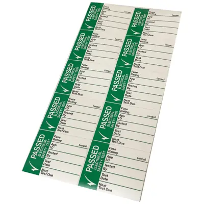 Read more on Industrial Signs IS2650SA | Self Adhesive Pass Test Vinyl Label 42.5x32.5mm Pack of 50