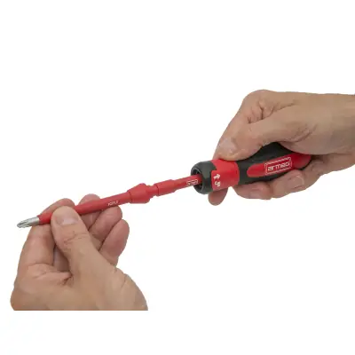 35443-4 Armeg SDSBSET001FL | 13 Piece VDE Adjustable Torque Screwdriver Set
