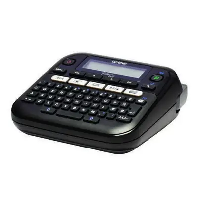 Brother PT-D210VP | Office Desktop Thermal Transfer Label Printer/Maker with AC Adapter, Tape Cassette and Carry Case