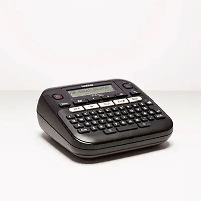 Brother PT-D210VP | Office Desktop Thermal Transfer Label Printer/Maker with AC Adapter, Tape Cassette and Carry Case