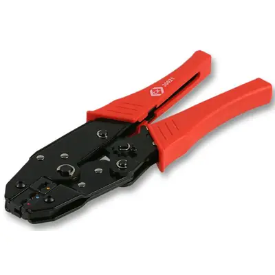 20931-2 CK 430021 | 220mm Ratchet Crimping Plier Tool For 0.5-6.00mm Pre Insulated Terminals