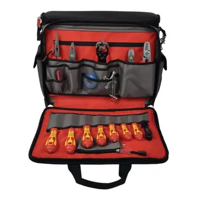 22634-2 CK MA2632 | Magma Electricians/Technicians Tool Case Plus, 50 Pockets