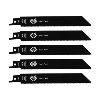 Read more on CK T0822 | 150mm 18TPI Bi-Metal Multi-Purpose Reciprocating Saw Blades (5 Pack)