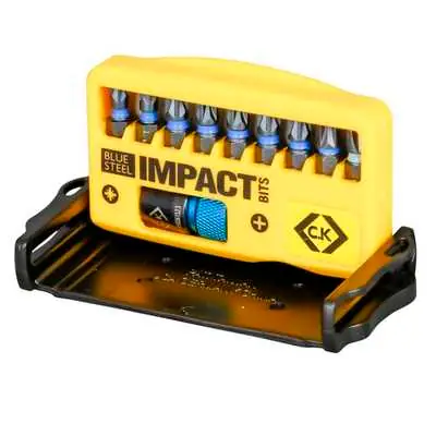 CK T4510 | Pozi Blue Steel Impact Screwdriver Bit, Set of 10