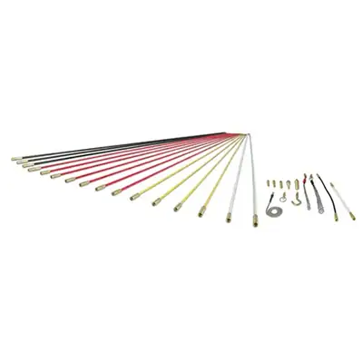 GreenBrook CRMX | Super Rod 16m Cable Rod Mega Kit, 33 Piece Set