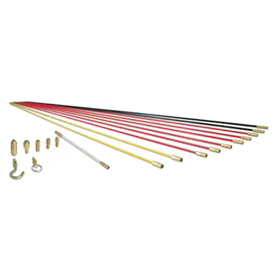GreenBrook CRSD | Super Rod 10m Cable Rod Deluxe Kit, 18 Piece Set