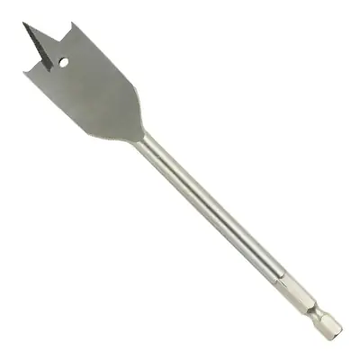 Read more on Olympic Fixings 040-060-090 | 32x160mm Heat Treated Flat Drill Wood Bit