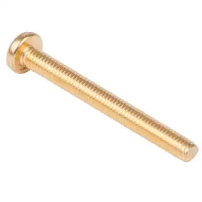Read more on Olympic Fixings 216-355-015 | M4x10mm Brass Pan Head Slot Screws (Pack of 100)