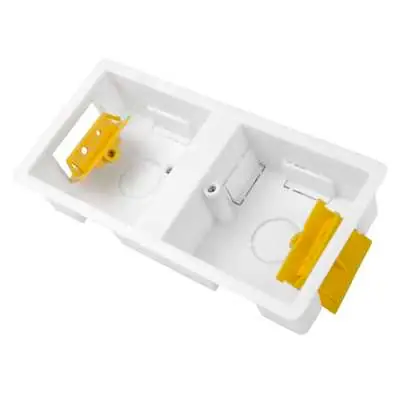Appleby SB637 | 35mm 1+1 Gang Dual Dry Lining Box