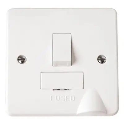 Read more on Click Scolmore CMA051 | Mode 13A Double Pole Switched Fused Spur with Flex Outlet, White